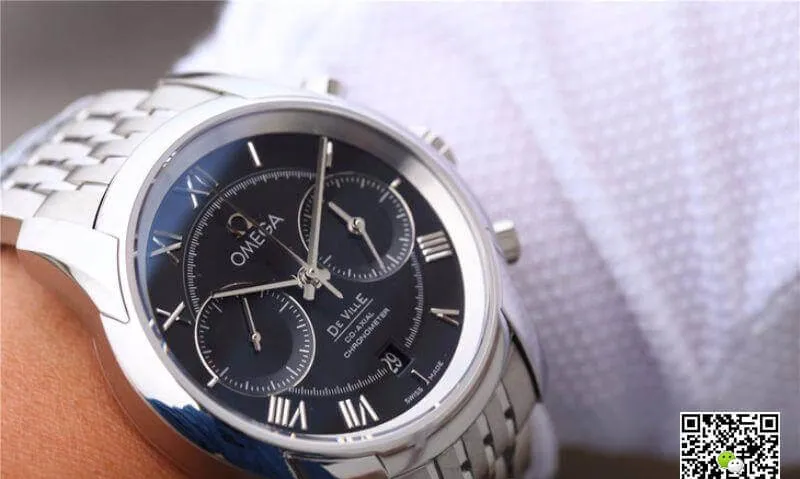 Omega De Ville Chronograph 431.10.42.51.01.001 OM Factory 1:1 Best Edition Replica Watch Swiss ETA9300